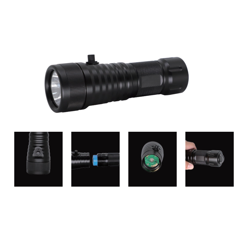 DF25 Professional Diving Flashlight